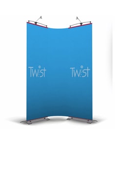 Twist 3 Panel Flexi at Focus Displays